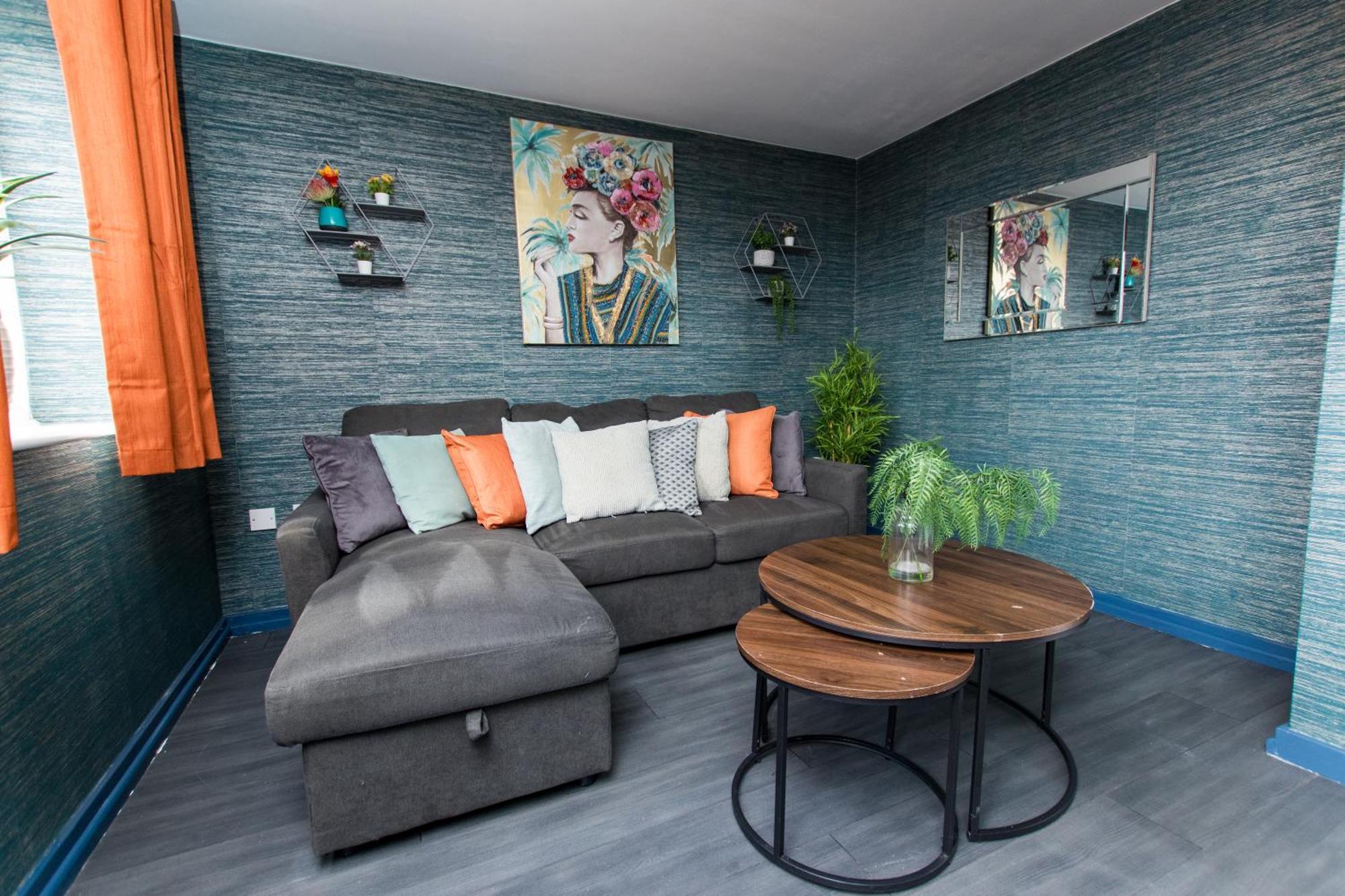 Free Parking 3 Bedroom House In Nottingham Eksteriør billede