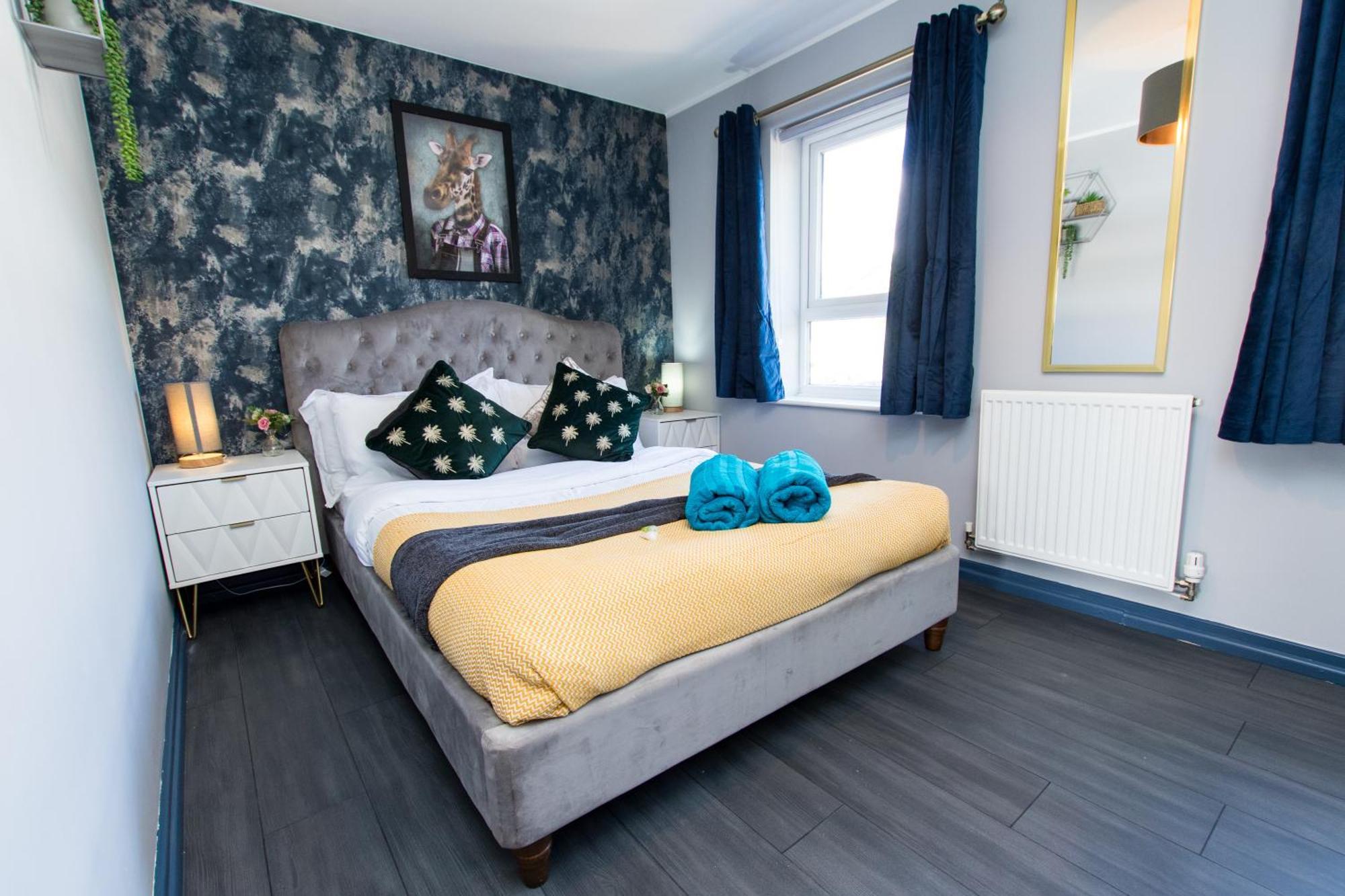 Free Parking 3 Bedroom House In Nottingham Eksteriør billede