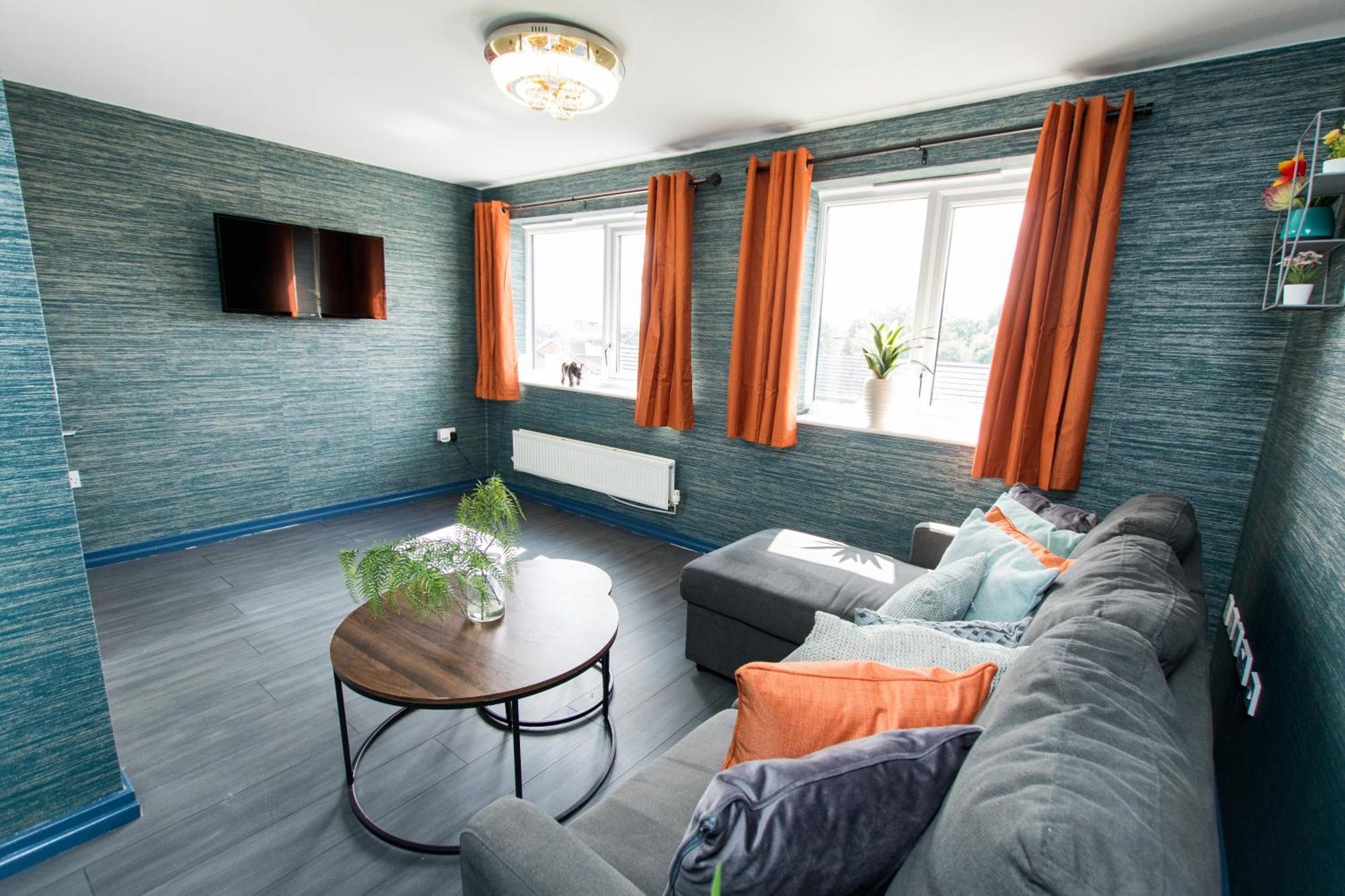 Free Parking 3 Bedroom House In Nottingham Eksteriør billede